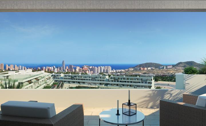 Magnificent apartments in Finestrat with huge terraces of 40m2 with brutal sea views. - fotografia 8