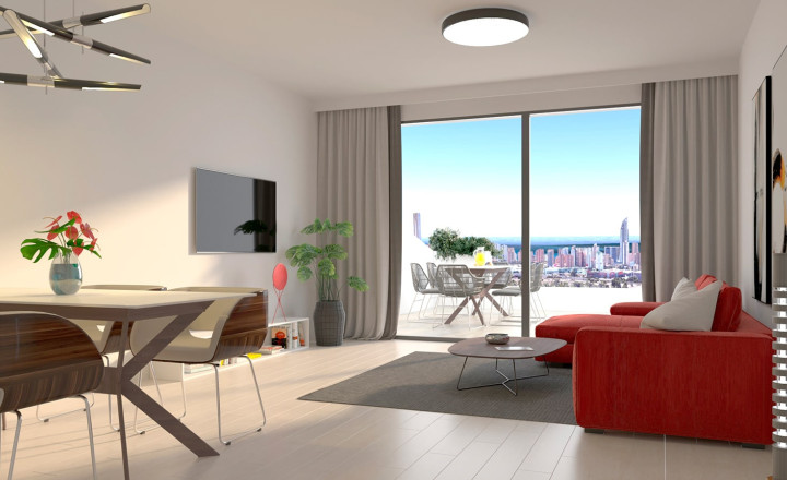 Magnificent apartments in Finestrat with huge terraces of 40m2 with brutal sea views. - fotografia 11