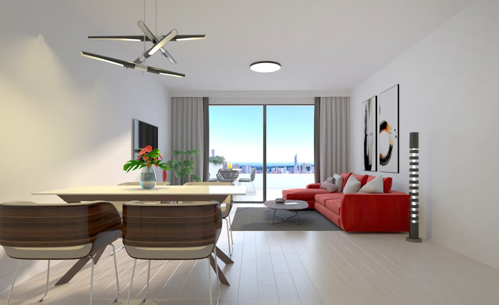 Magnificent apartments in Finestrat with huge terraces of 40m2 with brutal sea views. - fotografia 15