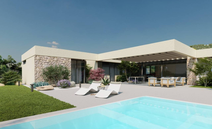New construction villa in Altaona Golf, Murcia, 15 minutes from the beach and 2 km from the golf course - fotografia 1