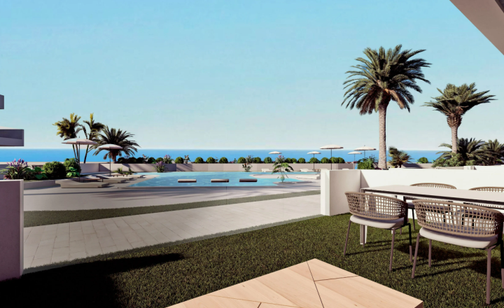 Great new flats next to the golf course and with sea view - fotografia 1
