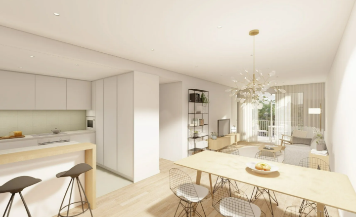 New construction in the center of Denia with magnificent views of Montgó, Costa Blanca north