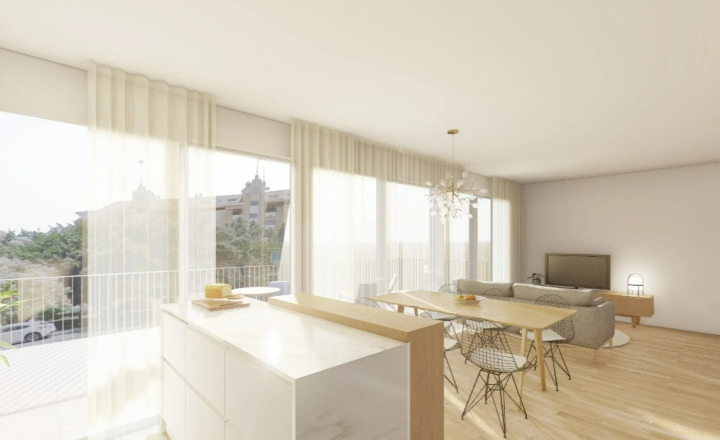New construction in the center of Denia with magnificent views of Montgó, Costa Blanca north - fotografia 2