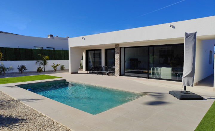 VILLA SELESTE. New detached villas with private pool in inland, Calasparra, Murcia