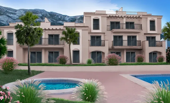 Beautiful new apartments in wonderful Denia, 2km from the beach.