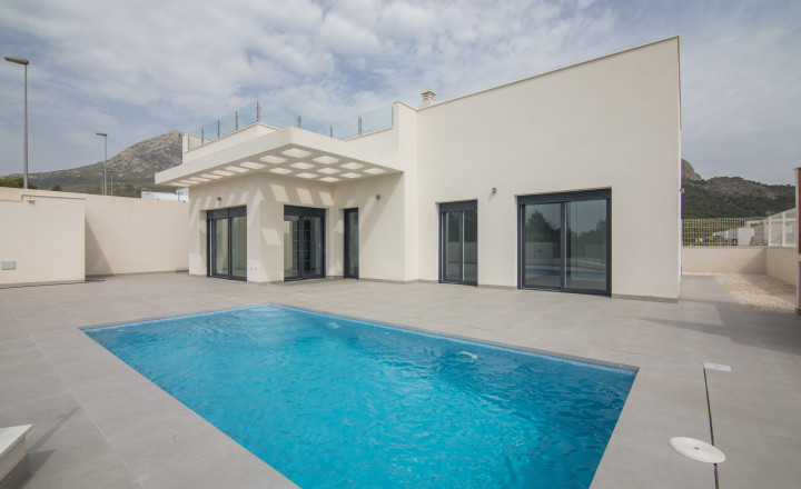 New construction villa with swimming pool in Polop de la Marina - fotografia 6