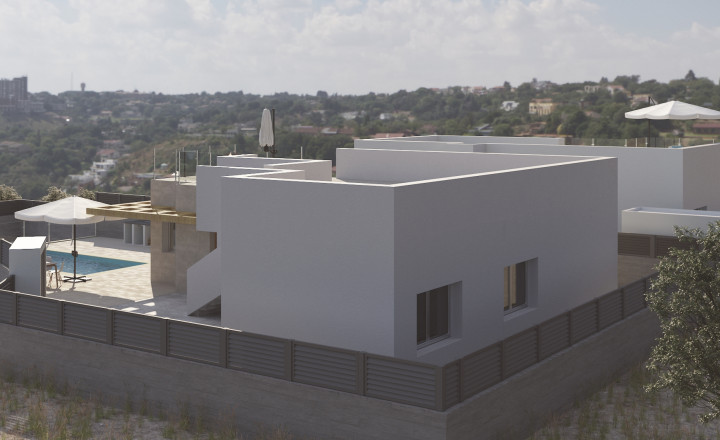 New construction villa with swimming pool in Polop de la Marina - fotografia 16