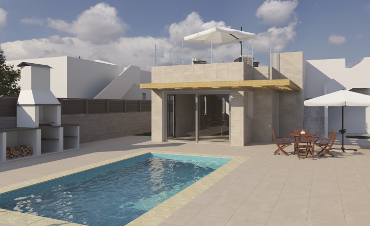 New construction villa with swimming pool in Polop de la Marina - fotografia 18
