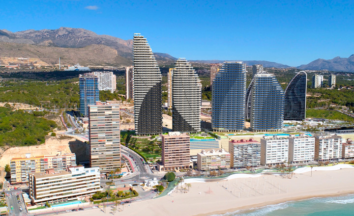 Panoramatická veža – moderné bývanie pri Playa de Poniente