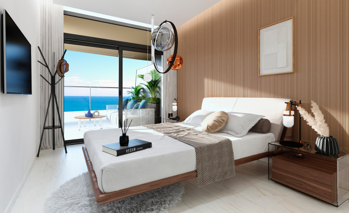 Panoramatická veža – moderné bývanie pri Playa de Poniente - fotografia 12