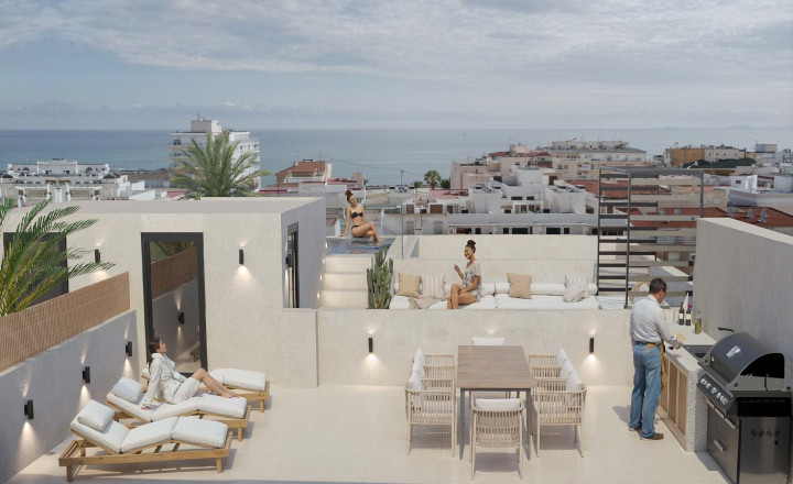 Moderný rezidenčný komplex pri mori v Torrevieje - fotografia 9