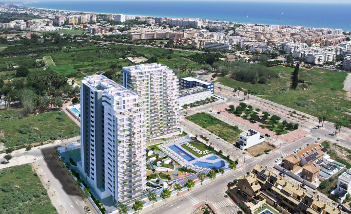 Moderné apartmány pri mori vo Valencii